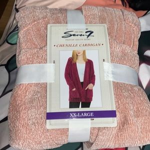 NWT Seven7 Chenille Cardigan